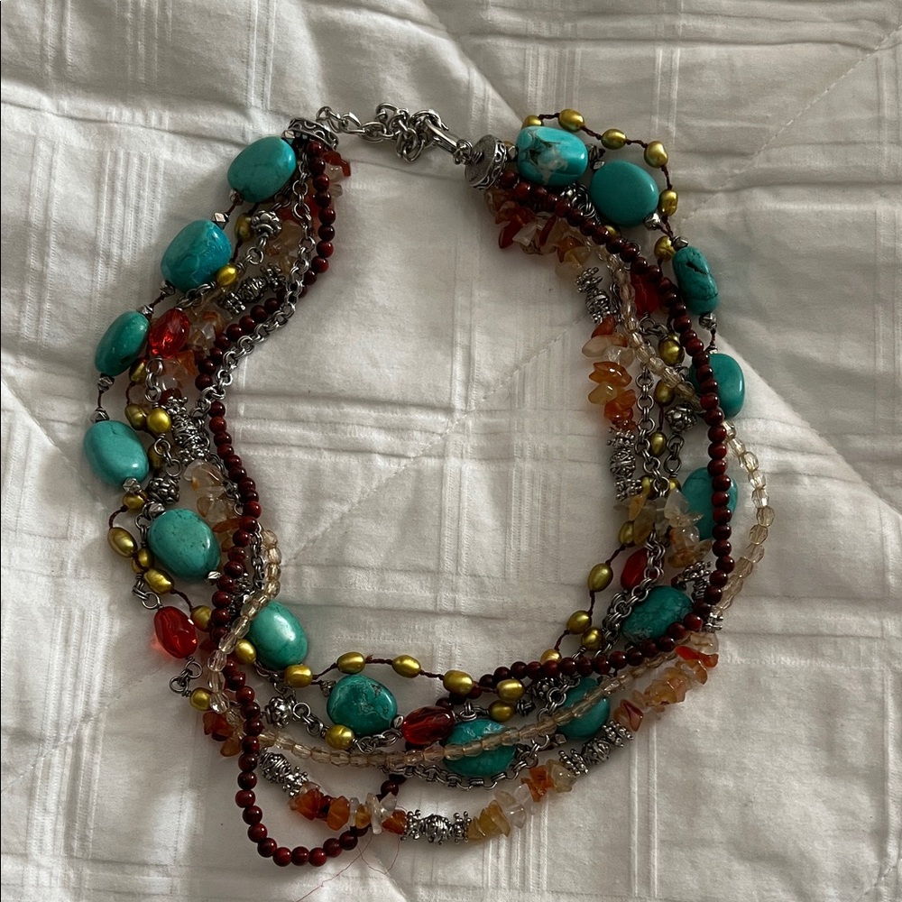 Multicolor Beaded Necklace